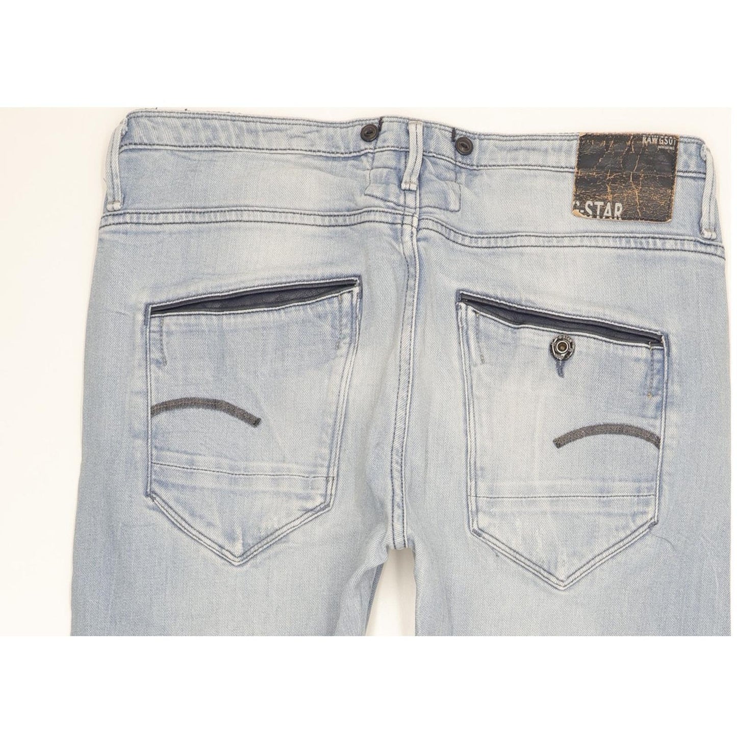G-Star Arc 3D Women Blue Tapered Slim Stretch Jeans W28 L32