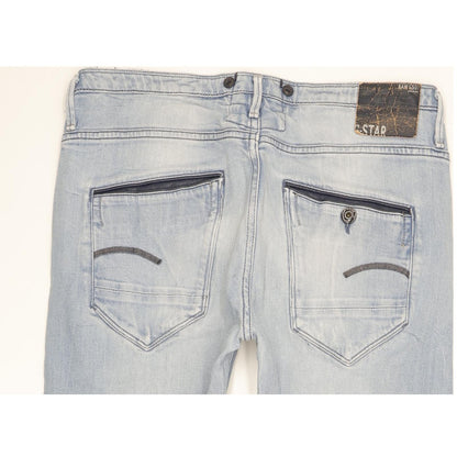 G-Star Arc 3D Women Blue Tapered Slim Stretch Jeans W28 L32