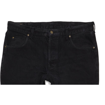 Lee Chicago Men Black Straight Regular Jeans W38 L32