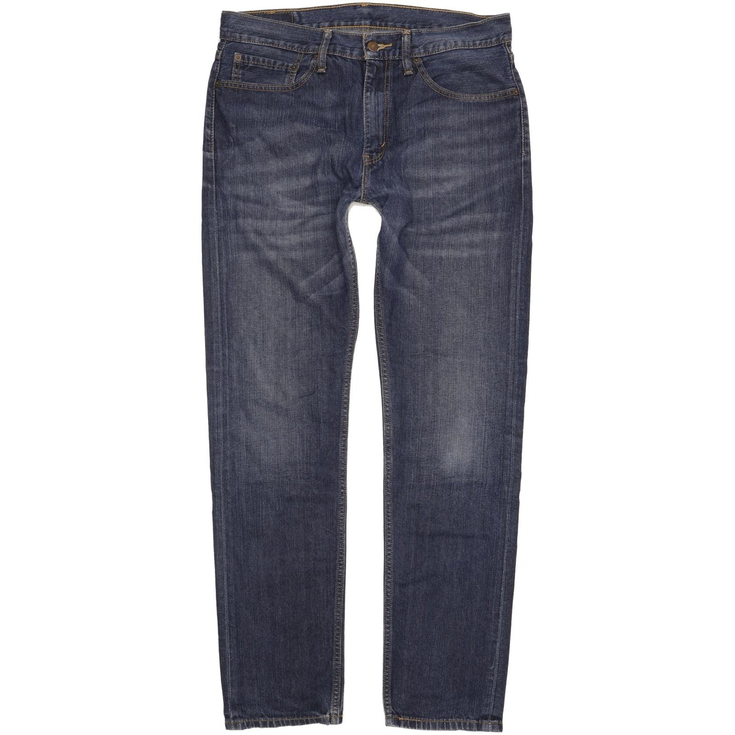 Levi's 508 Men Blue Straight Slim Stretch Jeans W34 L33