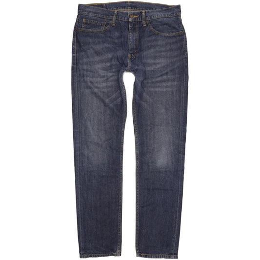 Levi's 508 Men Blue Straight Slim Stretch Jeans W34 L33