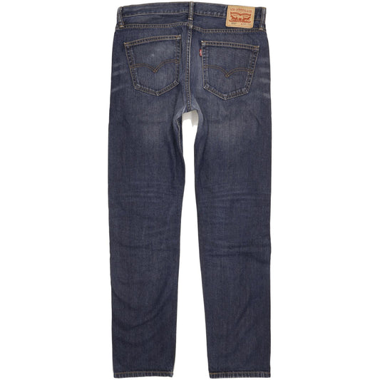 Levi's 508 Men Blue Straight Slim Stretch Jeans W34 L33