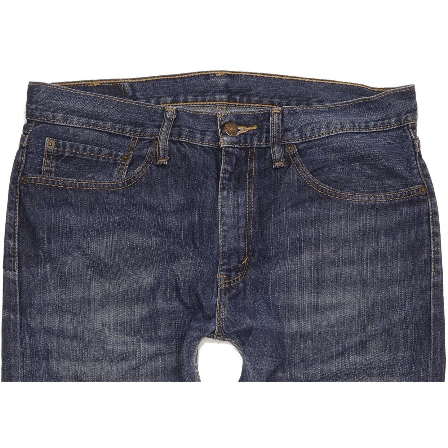 Levi's 508 Men Blue Straight Slim Stretch Jeans W34 L33
