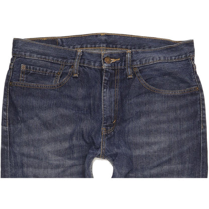 Levi's 508 Men Blue Straight Slim Stretch Jeans W34 L33