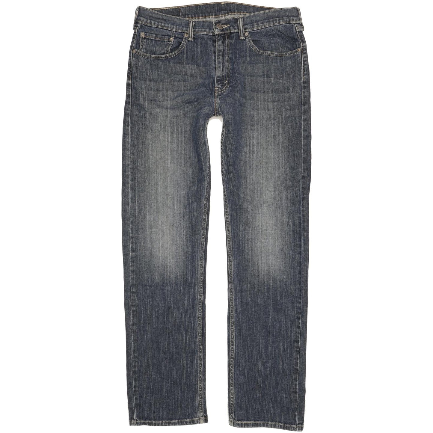 Levi's 505 Men Blue Straight Regular Jeans W33 L34