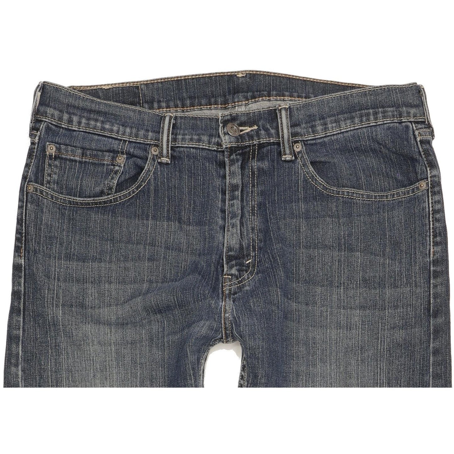 Levi's 505 Men Blue Straight Regular Jeans W33 L34