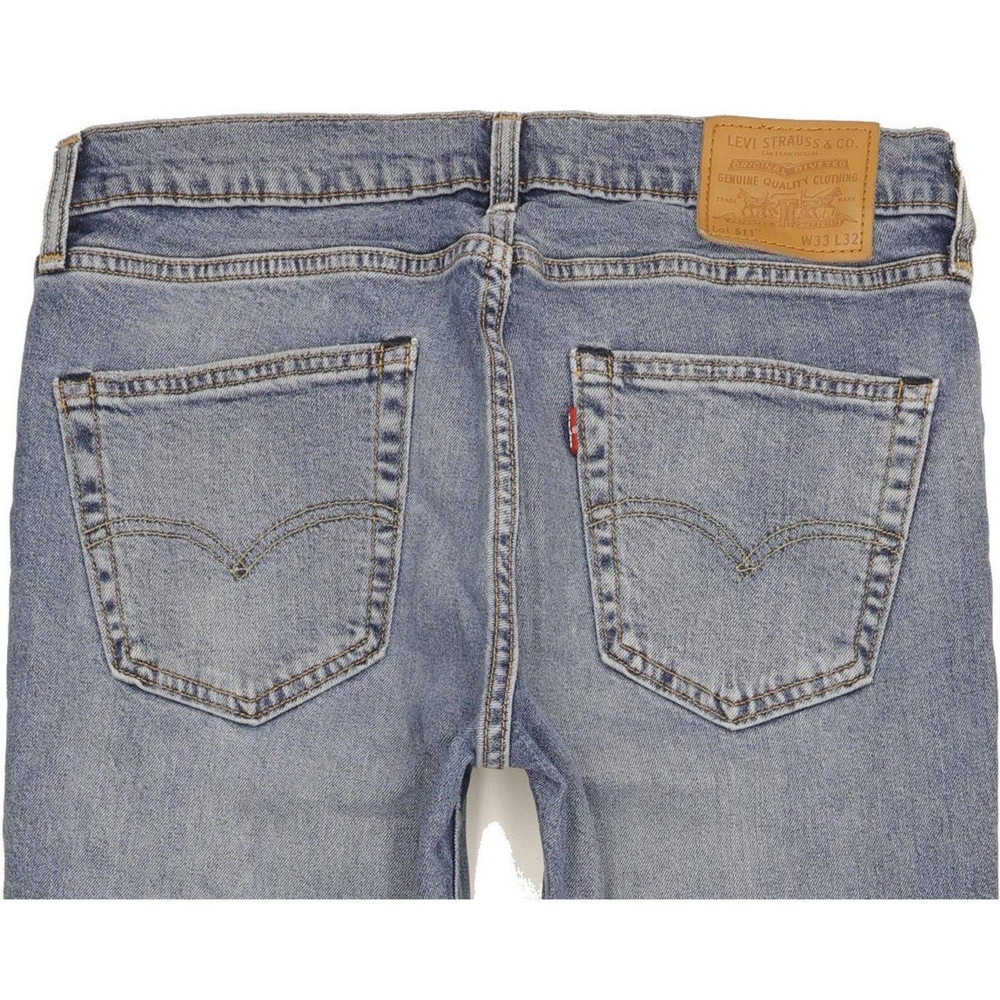 Levi's 511 Men Blue Straight Regular Jeans W33 L31