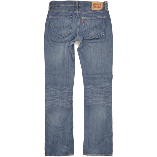 Levi's 527 Men Blue Bootcut Slim Stretch Jeans W33 L37