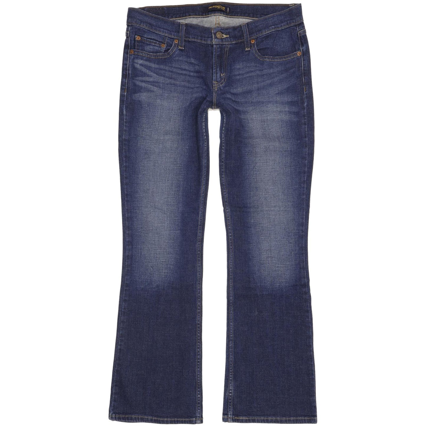 Levi's 524 Women Blue Bootcut Slim Stretch Jeans W32 L31