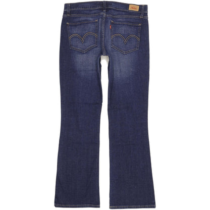 Levi's 524 Women Blue Bootcut Slim Stretch Jeans W32 L31