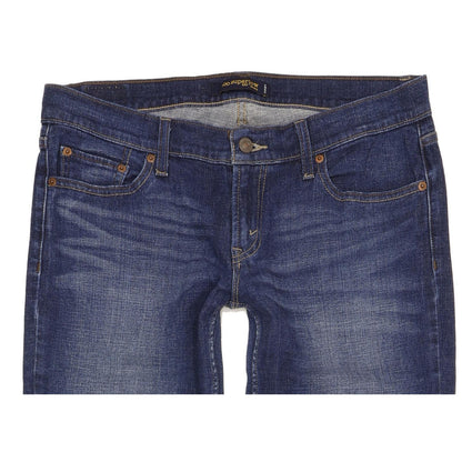 Levi's 524 Women Blue Bootcut Slim Stretch Jeans W32 L31