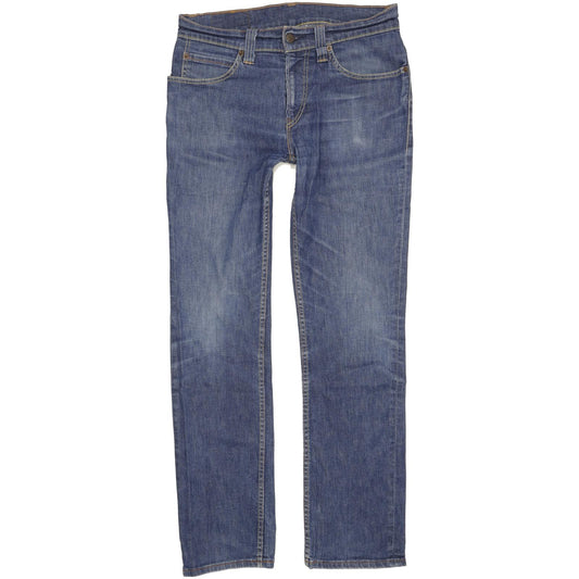 Levi's 511 Men Blue Straight Slim Stretch Jeans W34 L32