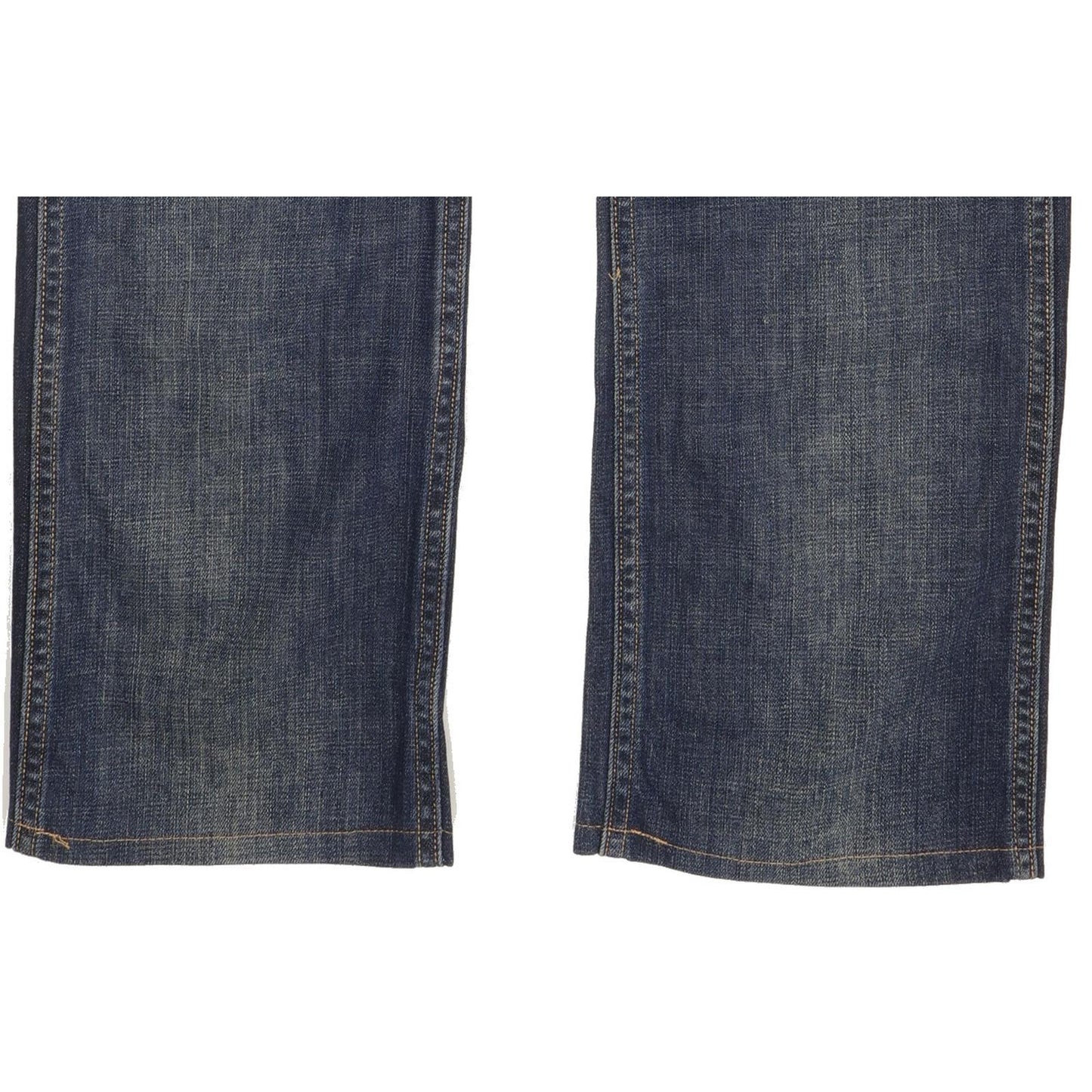 Wrangler 4RRB Men Blue Straight Regular Jeans W34 L33