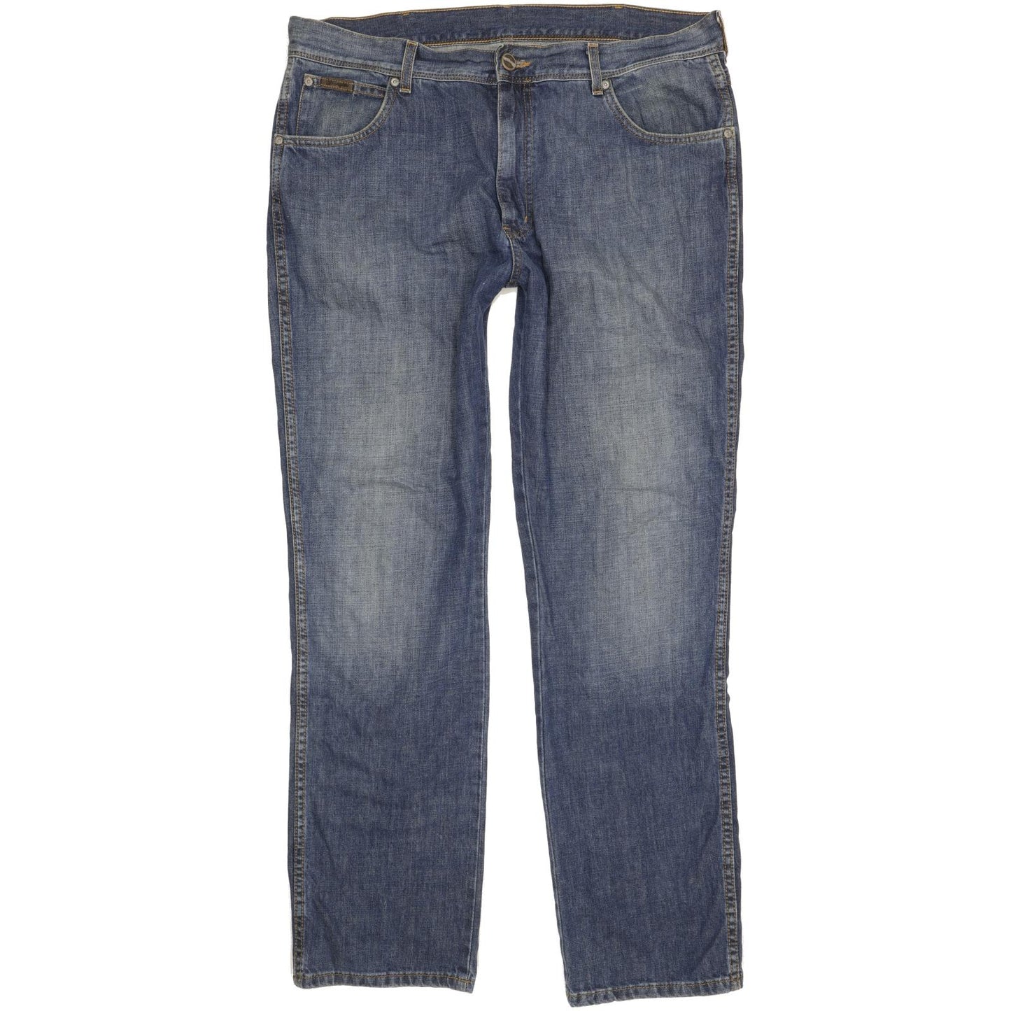 Wrangler Texas Men Blue Straight Regular Jeans W38 L32