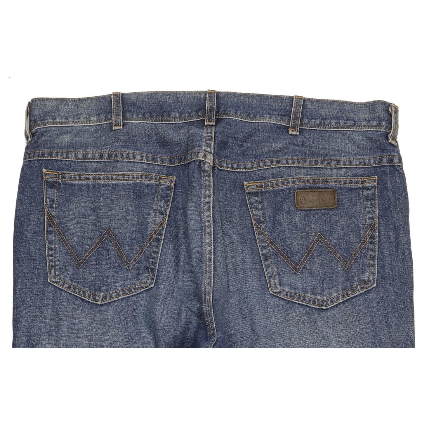 Wrangler Texas Men Blue Straight Regular Jeans W38 L32