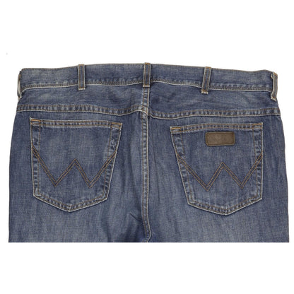 Wrangler Texas Men Blue Straight Regular Jeans W38 L32