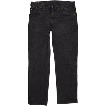 Lee Brooklyn Men Black Straight Regular Stretch Jeans W36 L32