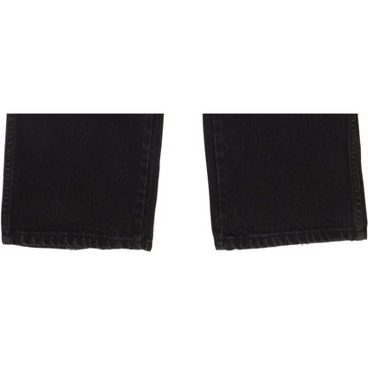 Wrangler Men Black Straight Regular Jeans W36 L29