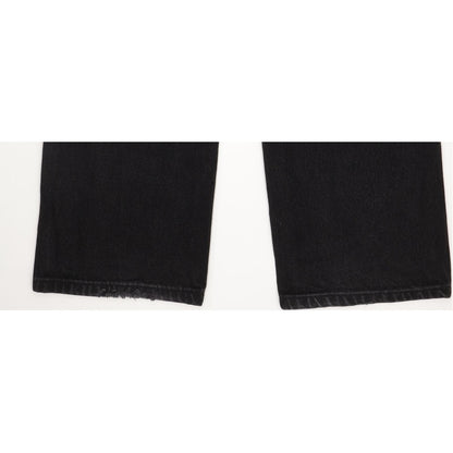 Wrangler Men Black Straight Regular Jeans W36 L29