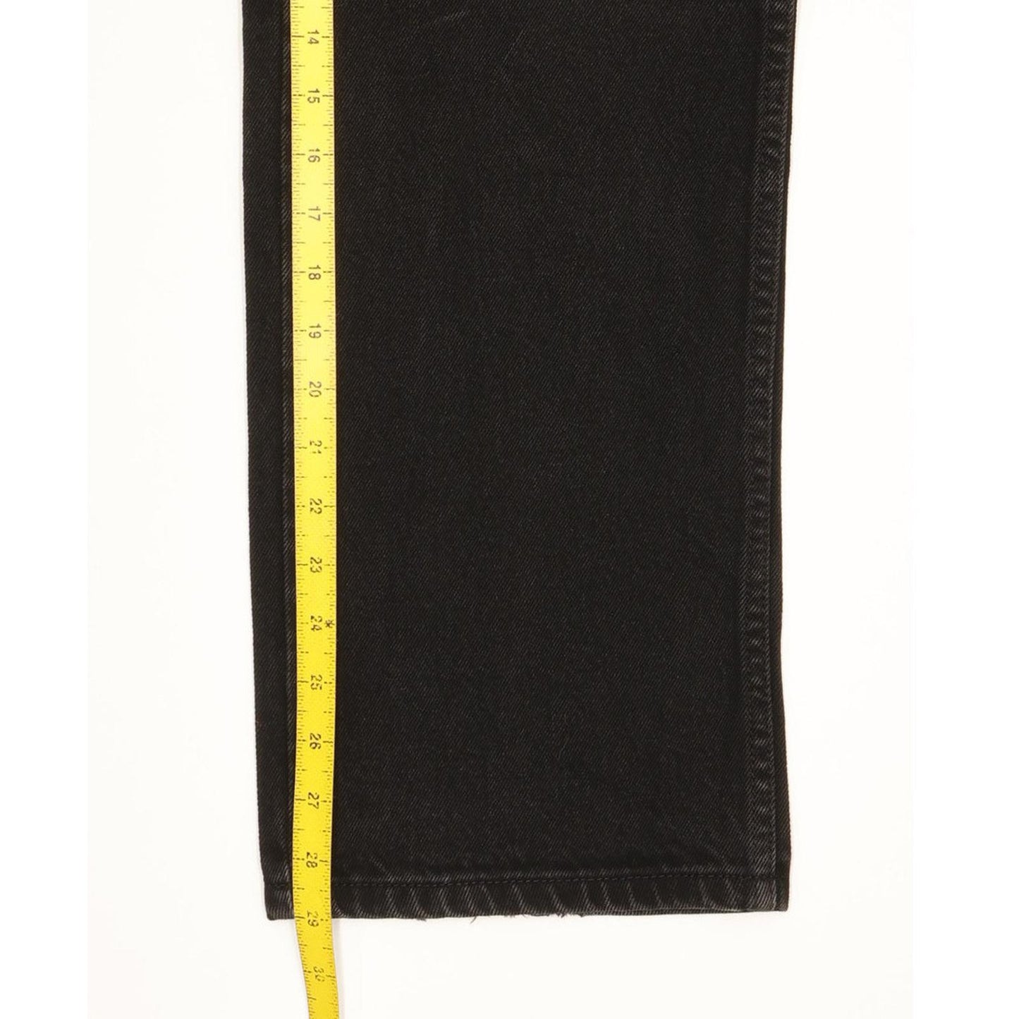 Wrangler Men Black Straight Regular Jeans W36 L29