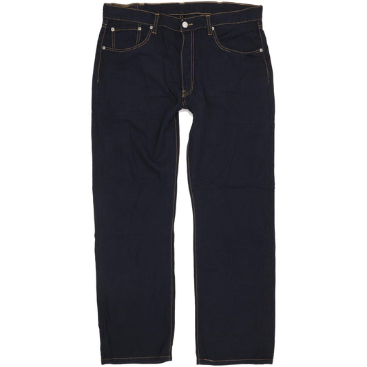Levi's 501 Men Navy Straight Regular Trousers W38 L32