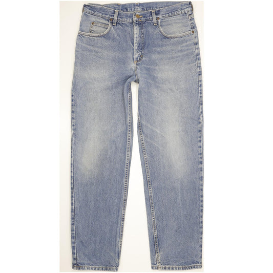 Lee Kansas Men Blue Straight Regular Jeans W36 L32