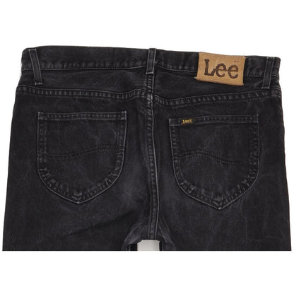 Lee Brooklyn Men Black Straight Regular Jeans W35 L34