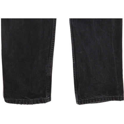 Lee Brooklyn Men Black Straight Regular Jeans W35 L34