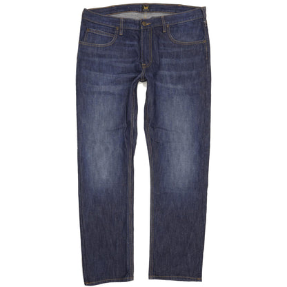 Lee Blake Men Blue Straight Regular Jeans W36 L32