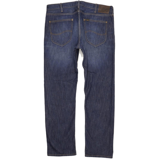 Lee Blake Men Blue Straight Regular Jeans W36 L32
