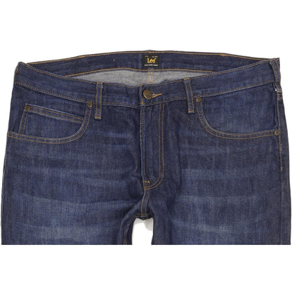 Lee Blake Men Blue Straight Regular Jeans W36 L32
