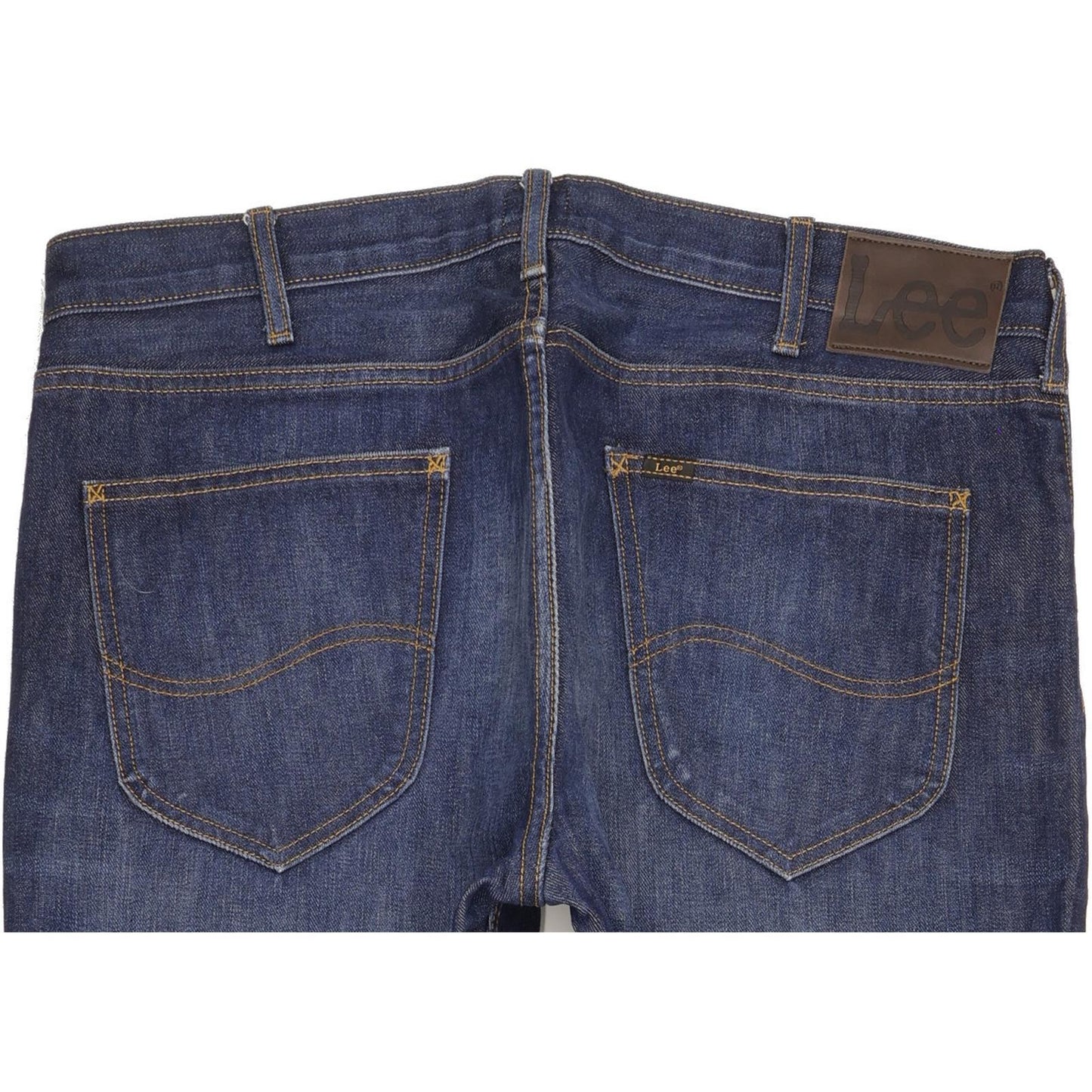 Lee Blake Men Blue Straight Regular Jeans W36 L32