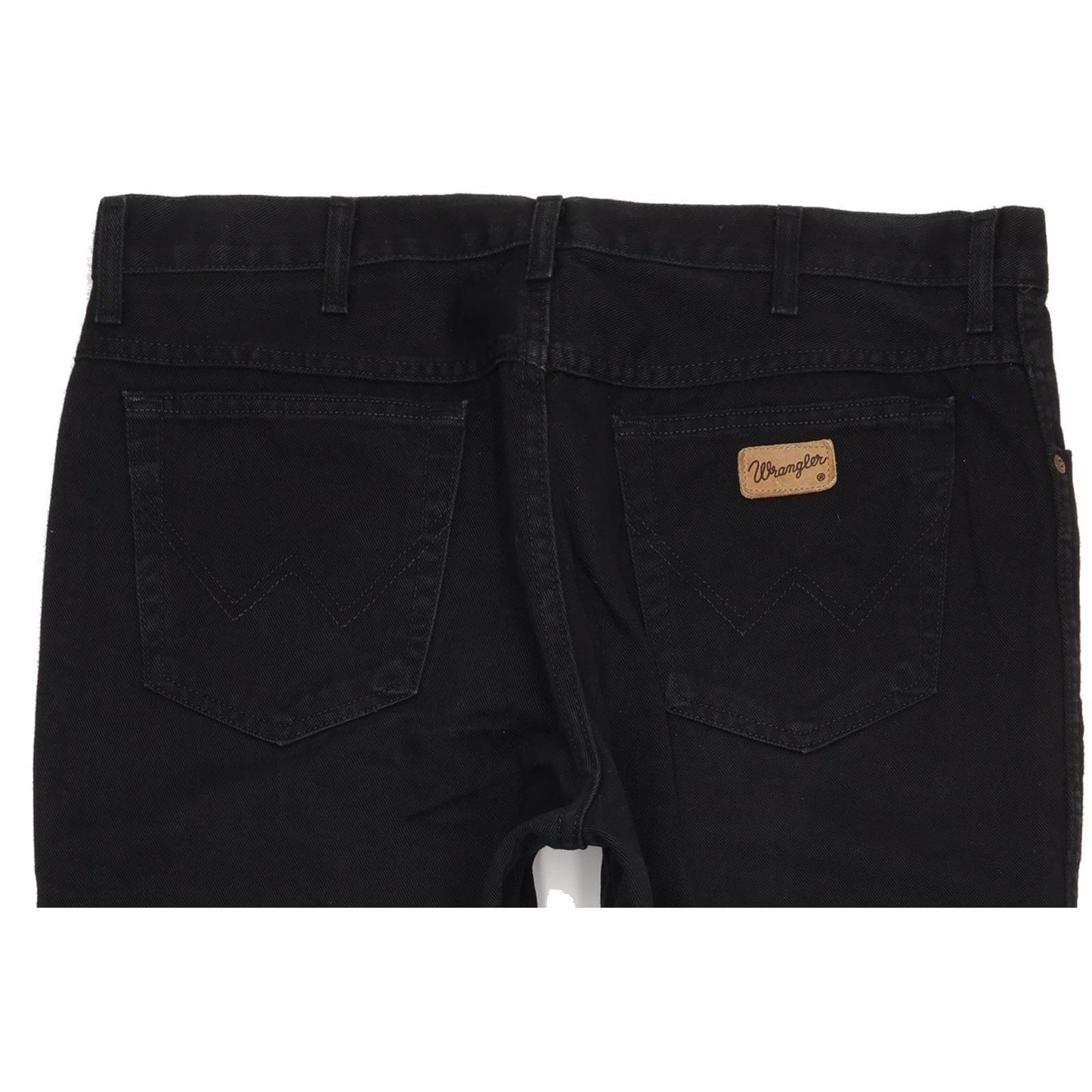 Wrangler Texas Men Black Straight Regular Jeans W38 L32