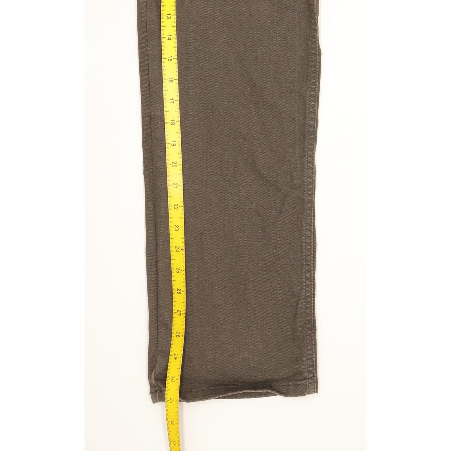 Wrangler Durable Quality Men Grey Straight Regular Stretch Jeans W33 L31