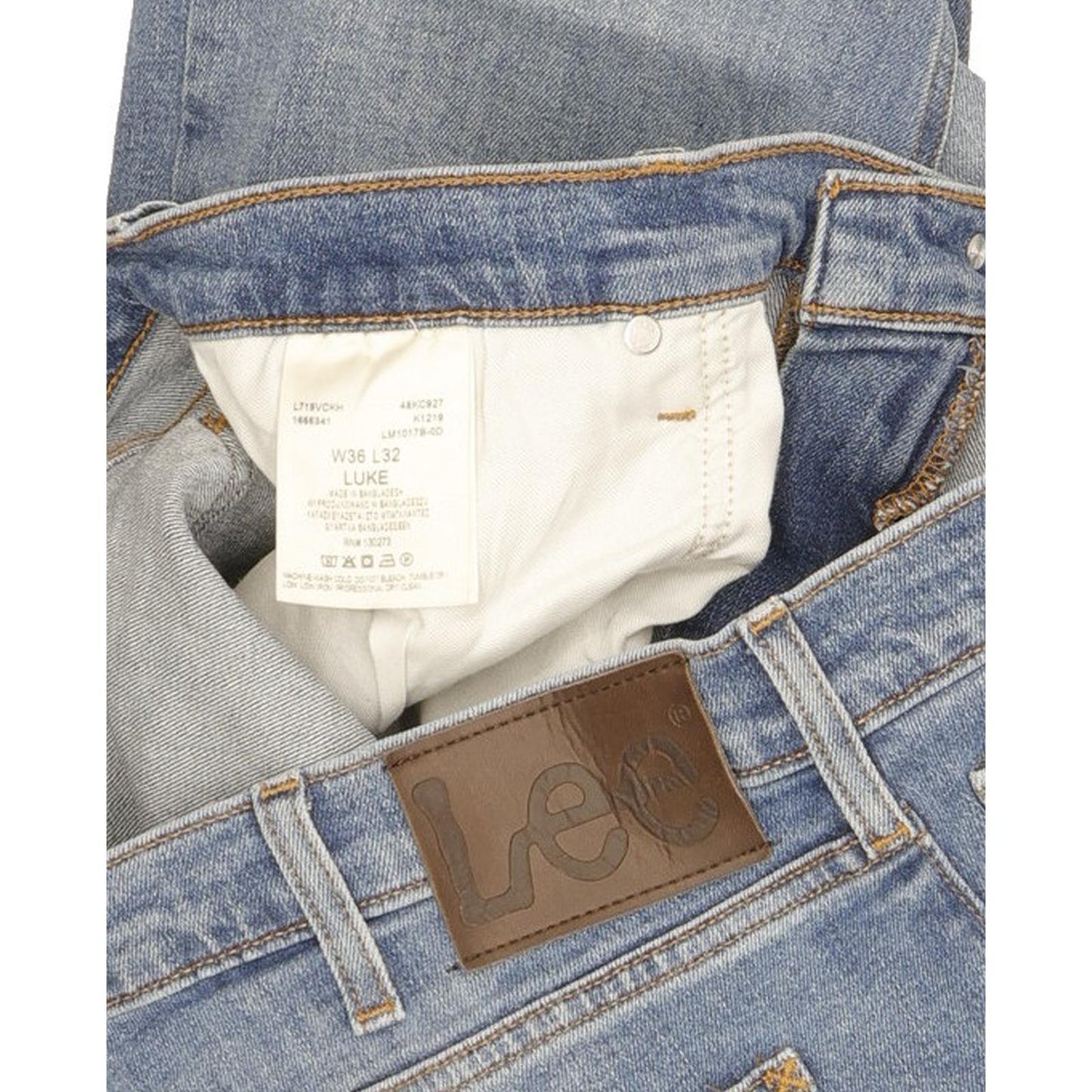 Lee Luke Women Blue Skinny Slim Stretch Jeans W36 L31
