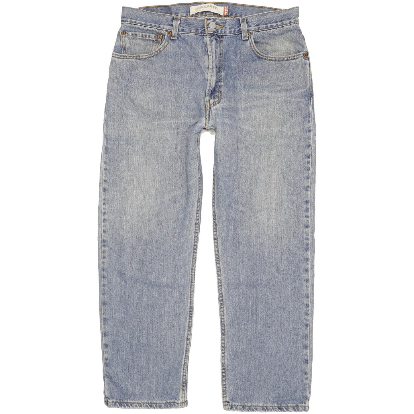 Levi's 505 Men Blue Straight Regular Jeans W36 L29