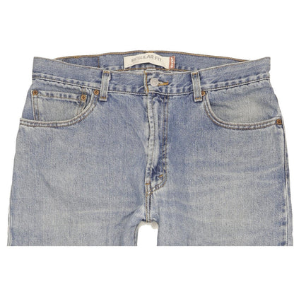 Levi's 505 Men Blue Straight Regular Jeans W36 L29