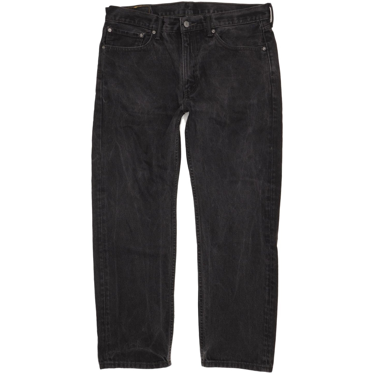 Levi's 505 Men Black Straight Regular Jeans W36 L30