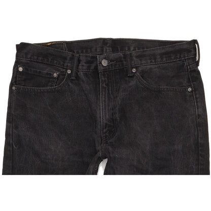 Levi's 505 Men Black Straight Regular Jeans W36 L30