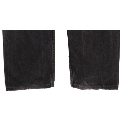 Levi's 505 Men Black Straight Regular Jeans W36 L30