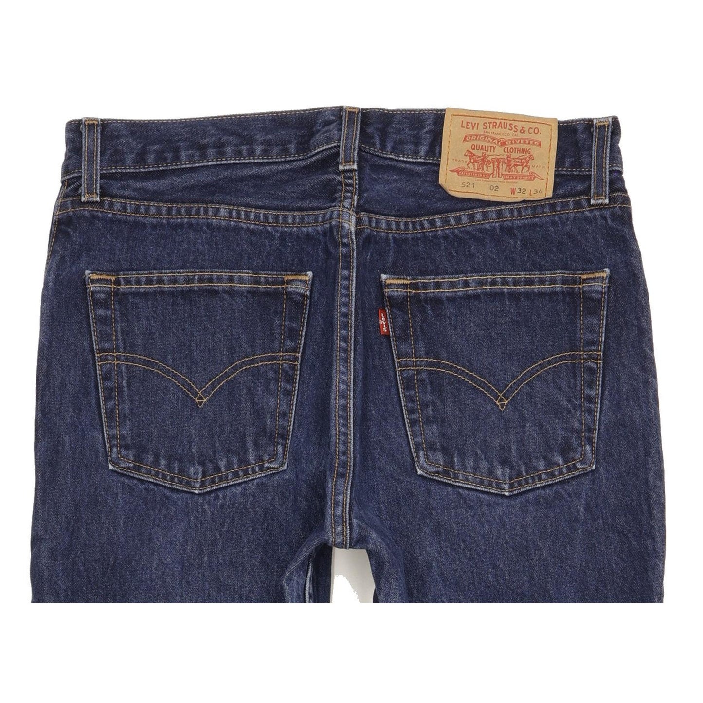 Levi's 521 Men Blue Straight Regular Jeans W32 L27