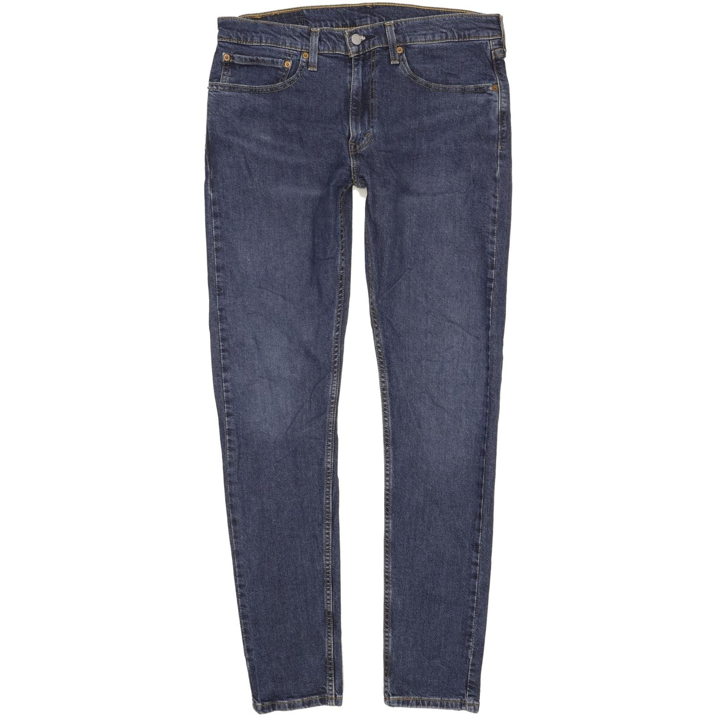 Levi's 512 Lo-Ball Men Blue Tapered Slim Jeans W34 L33 (106181)