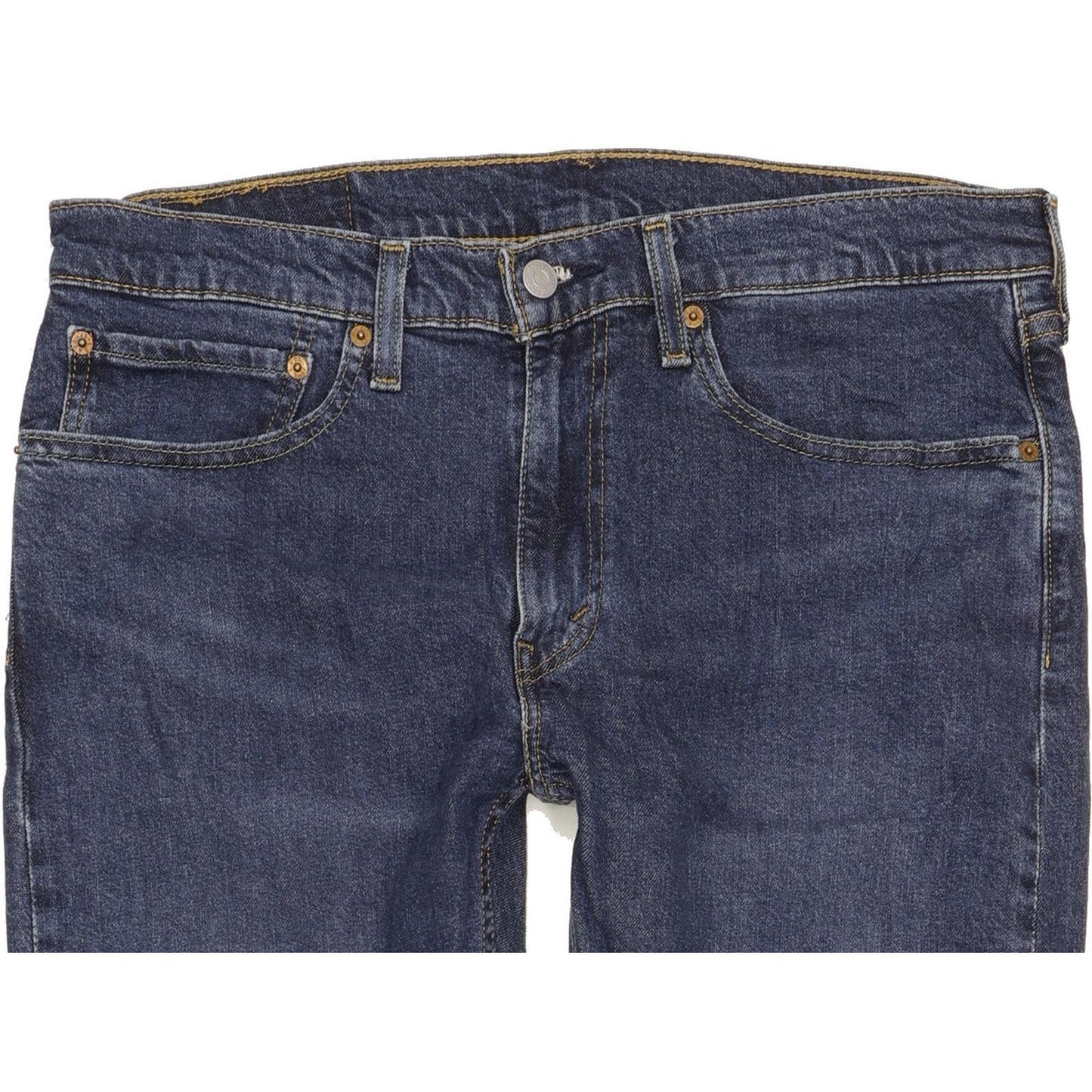 Levi's 512 Lo-Ball Men Blue Tapered Slim Jeans W34 L33 (106181)