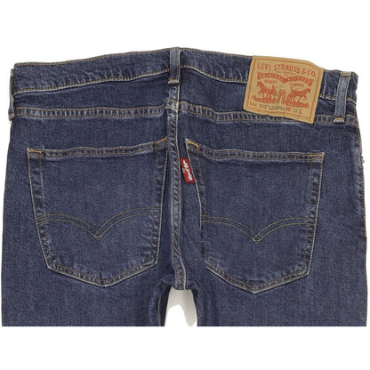 Levi's 512 Lo-Ball Men Blue Tapered Slim Jeans W34 L33 (106181)
