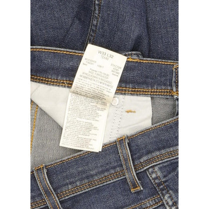 Wrangler Texas Men Blue Straight Regular Stretch Jeans W33 L31 (106182)