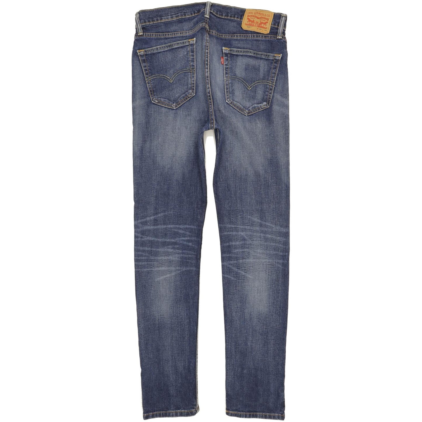 Levi's 510 Men Blue Skinny Slim Stretch Jeans W33 L33 (106183)