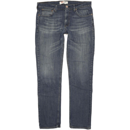 Levi's 511 Men Blue Straight Slim Stretch Jeans W34 L33 (106184)