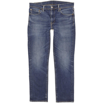 Levi's 511 Men Blue Straight Slim Stretch Jeans W33 L29 (106185)