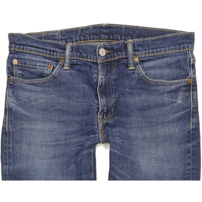 Levi's 511 Men Blue Straight Slim Stretch Jeans W33 L29 (106185)