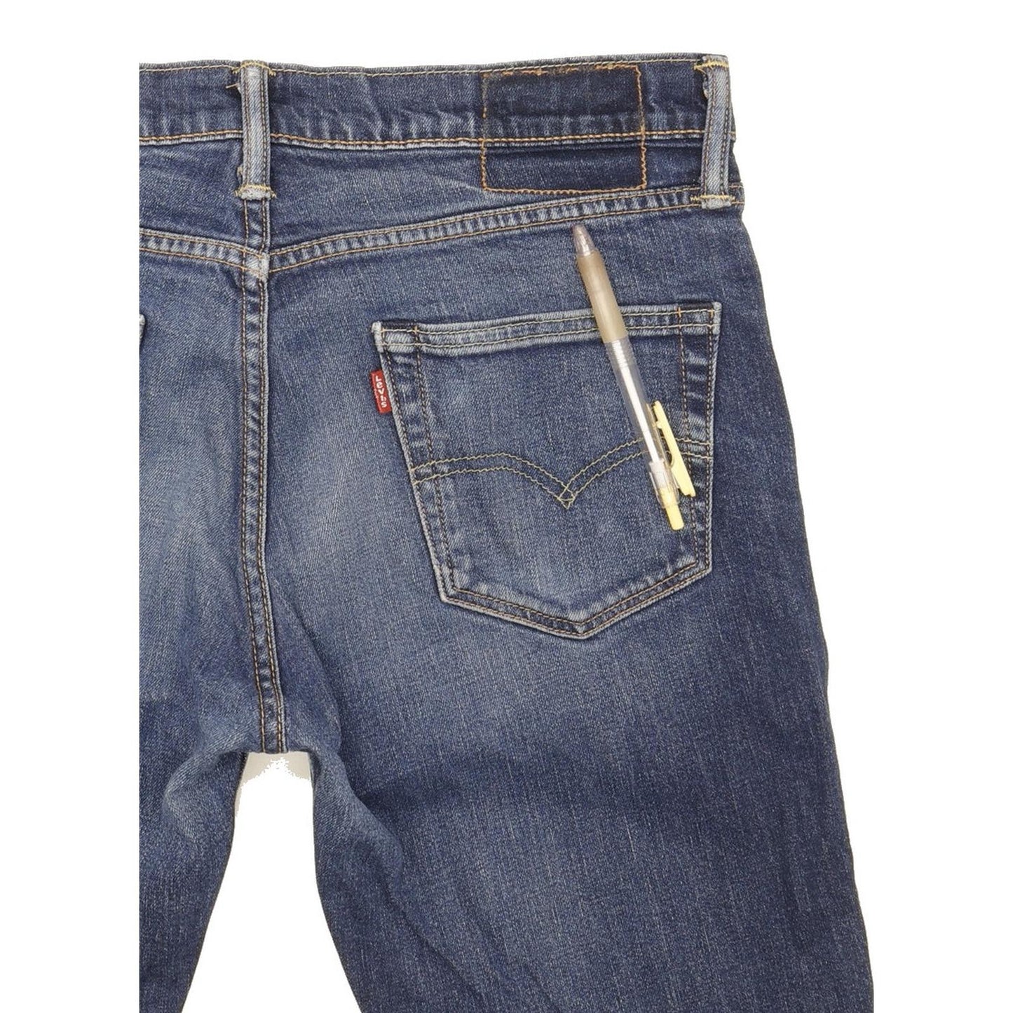 Levi's 511 Men Blue Straight Slim Stretch Jeans W33 L29 (106185)